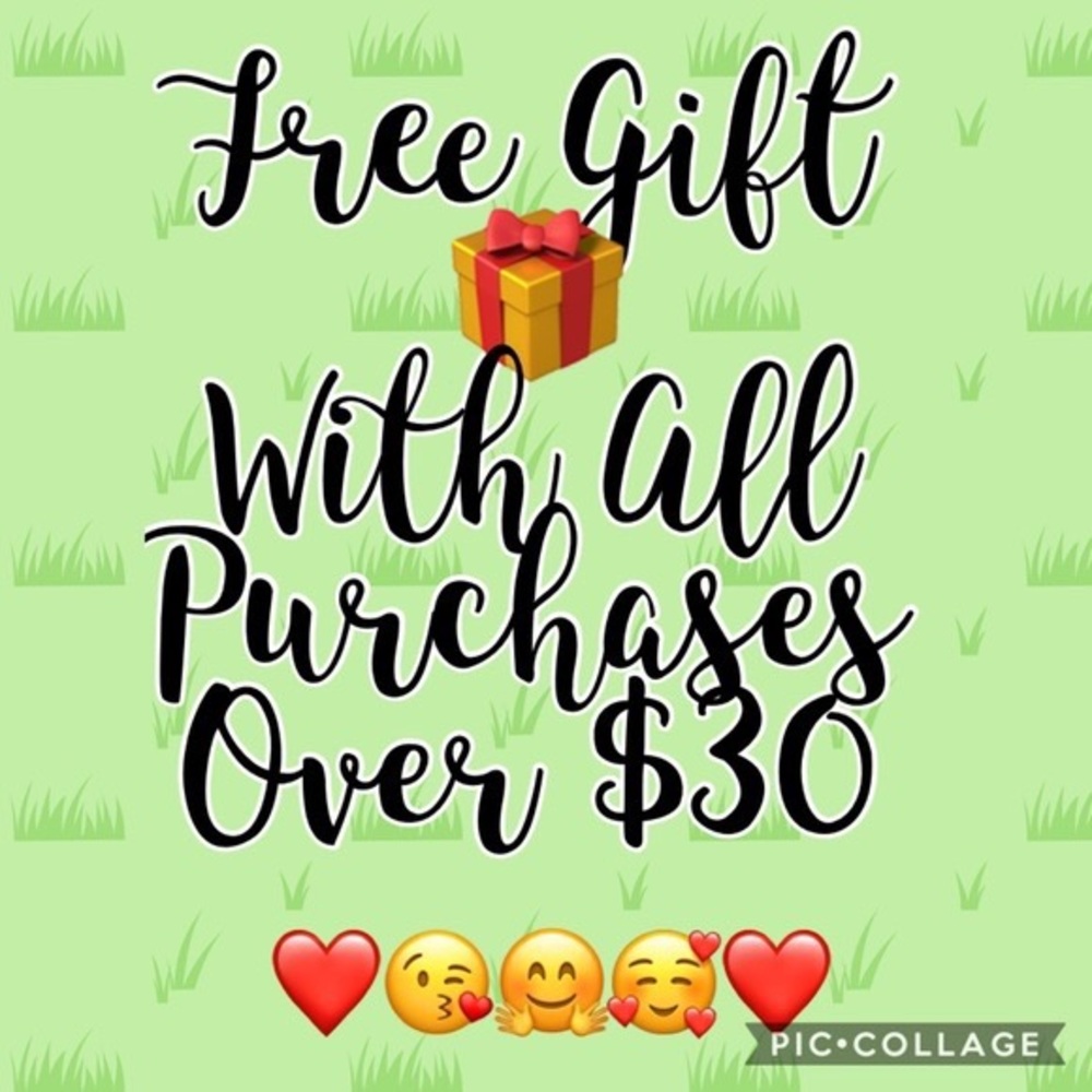 Free gift with $30 purchase!